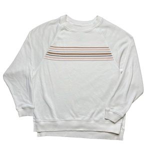 American Eagle Crewneck Pullover Boho Striped XS